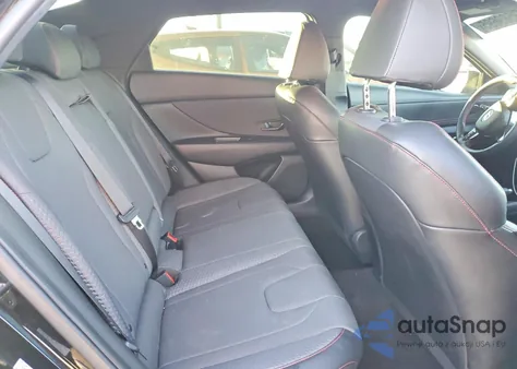 2023 Hyundai Elantra N Line z USA, uszkodzony, nr VIN KMHLR4AFXPU401440